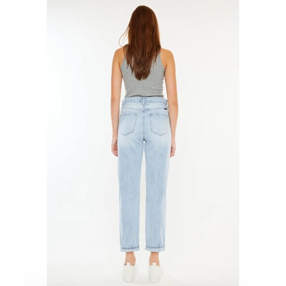 KANCAN Dahlia Ultra High Rise Jeans Light Wash SIZE‎ 13/30 - Picture 2 of 10
